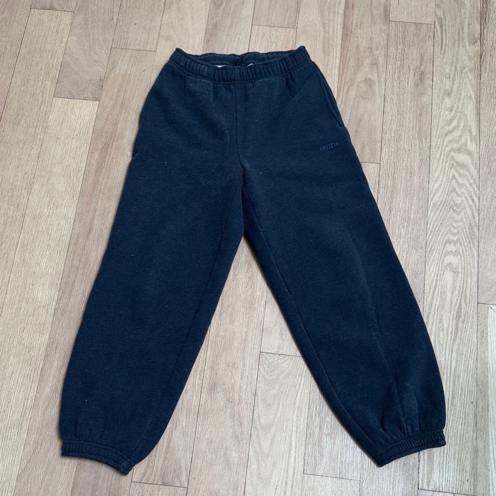 Aritzia Heather navy sweatfleece